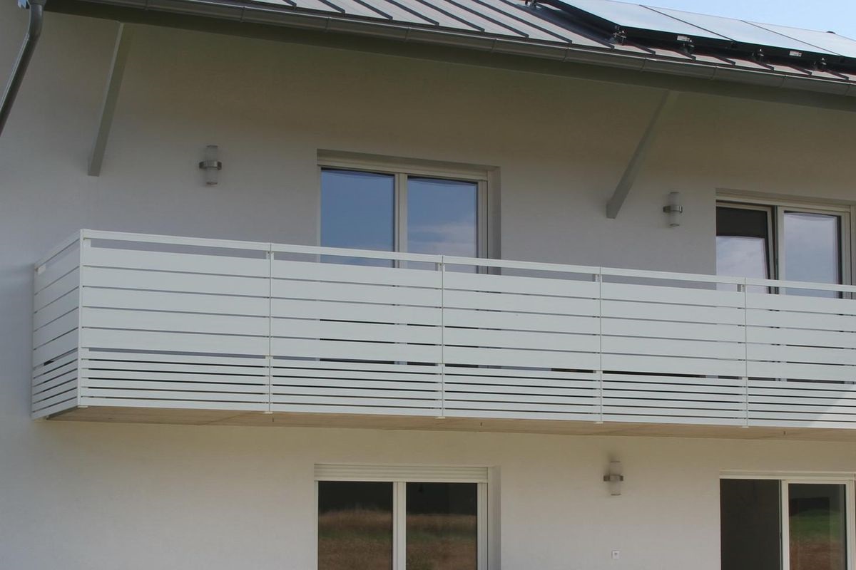 Garde corps aluminium ou vitré > Frontline horizontal