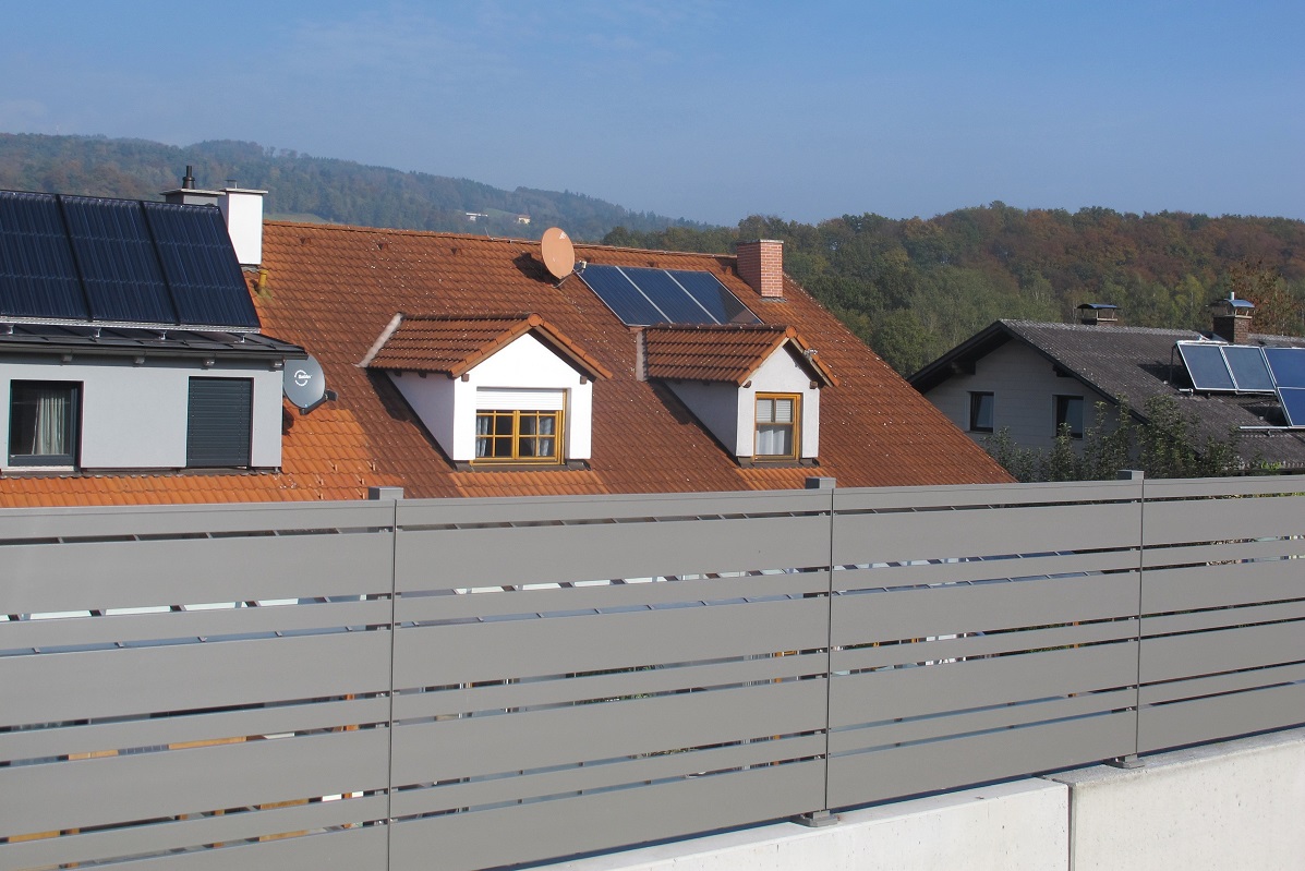 Garde corps aluminium ou vitré > Frontline horizontal