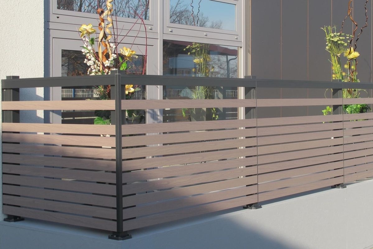 Garde corps aluminium ou vitré > Frontline horizontal