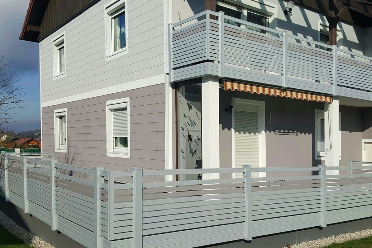 Garde corps aluminium ou vitré > STAKETTO horizontal