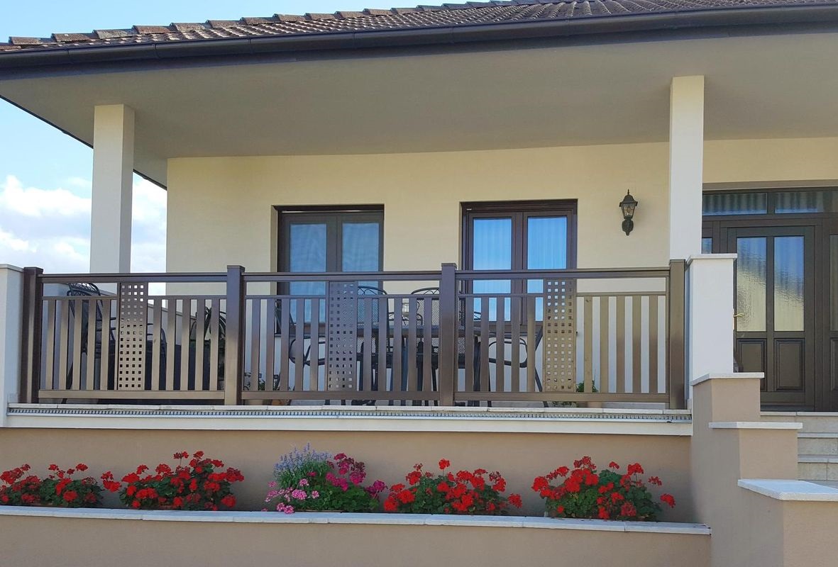 Garde corps aluminium ou vitré > Décor 60