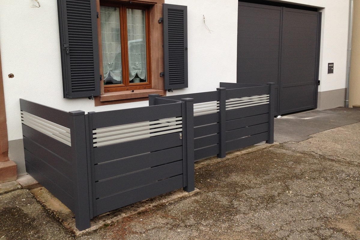 Garde corps aluminium ou vitré > Frontline horizontal